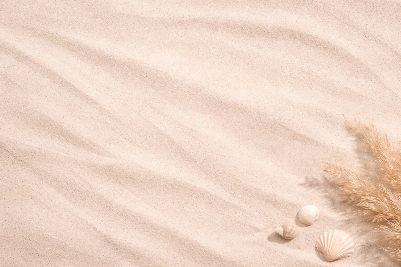 Gentle sands and seaside treasures